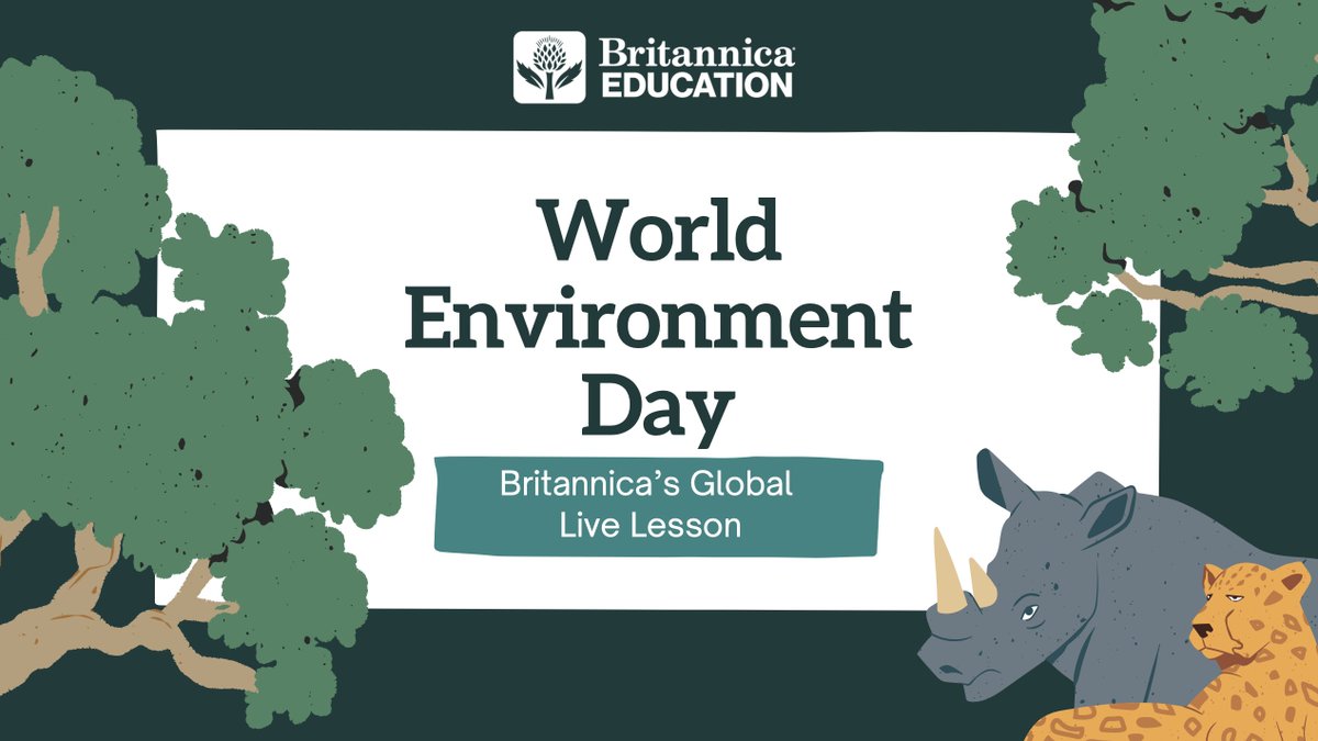 🌍 On #WorldEnvironmentDay, students worldwide joined our Global Live Lesson! Filled with 🎮 interactive learning and 🌱 eco topics 🌍 bringing students together from across the world.
Grab our free resource 👉 pages.britannicalearn.co.uk/world-environm…
#GlobalLearning #EdTech #PlasticPollution