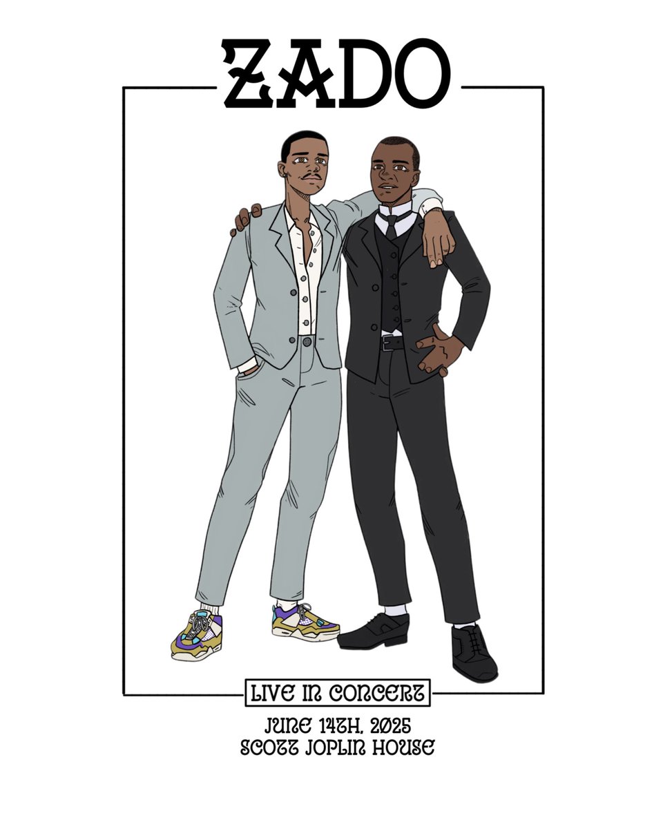 we LIVE at the historic Scott Joplin House this Saturday from 11-4 for the Juneteenth music fest. FREE

raps at the ragtime joint 😊 

art by: <a href="/kittischmitti/">Kit Kat ((commissions open))</a>