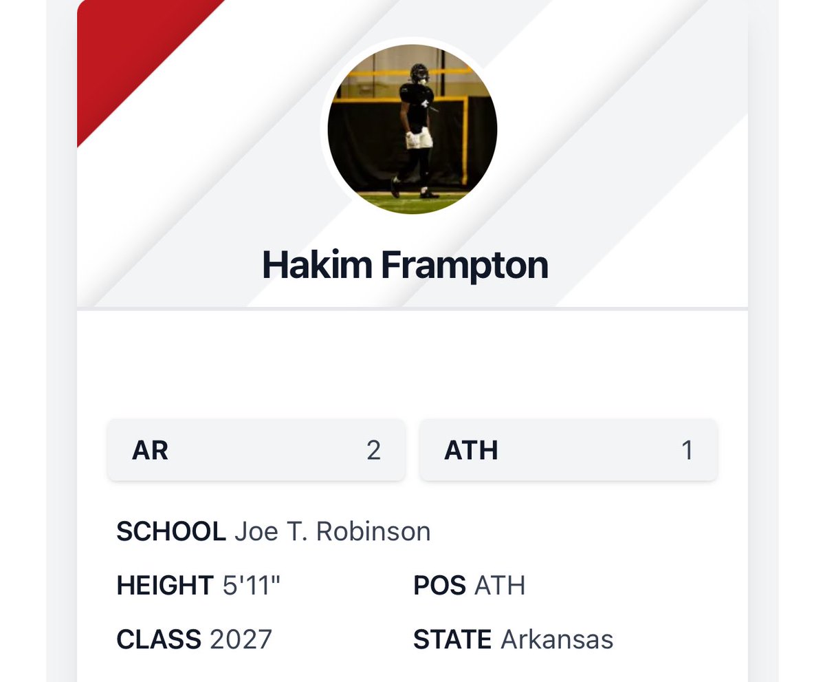 Natural State. I appreciate it. #2 overall #1 ATH in the state. It’s up 😤