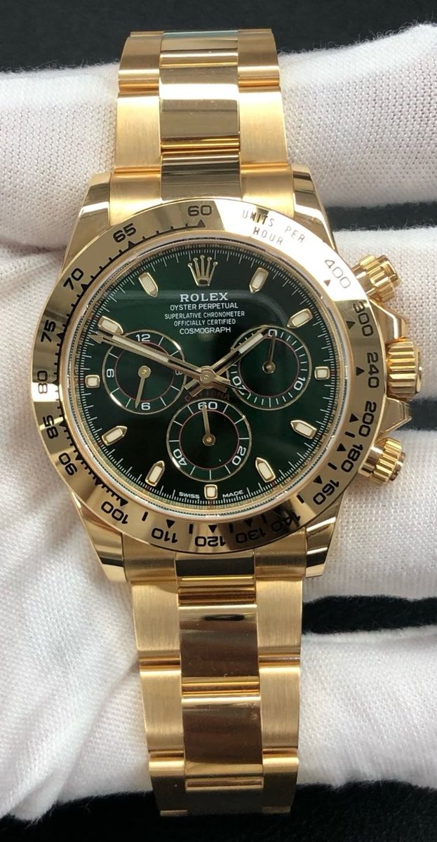 ✅Pre Owned
✅Model: Rolex Daytona 116508 John Mayer
✅Year: 2020
✅Dial: Green
✅Case Diameter: 40mm
✅Case Material: Gold
✅Bracelet: Gold
✅Full set

$74500
Free shipping