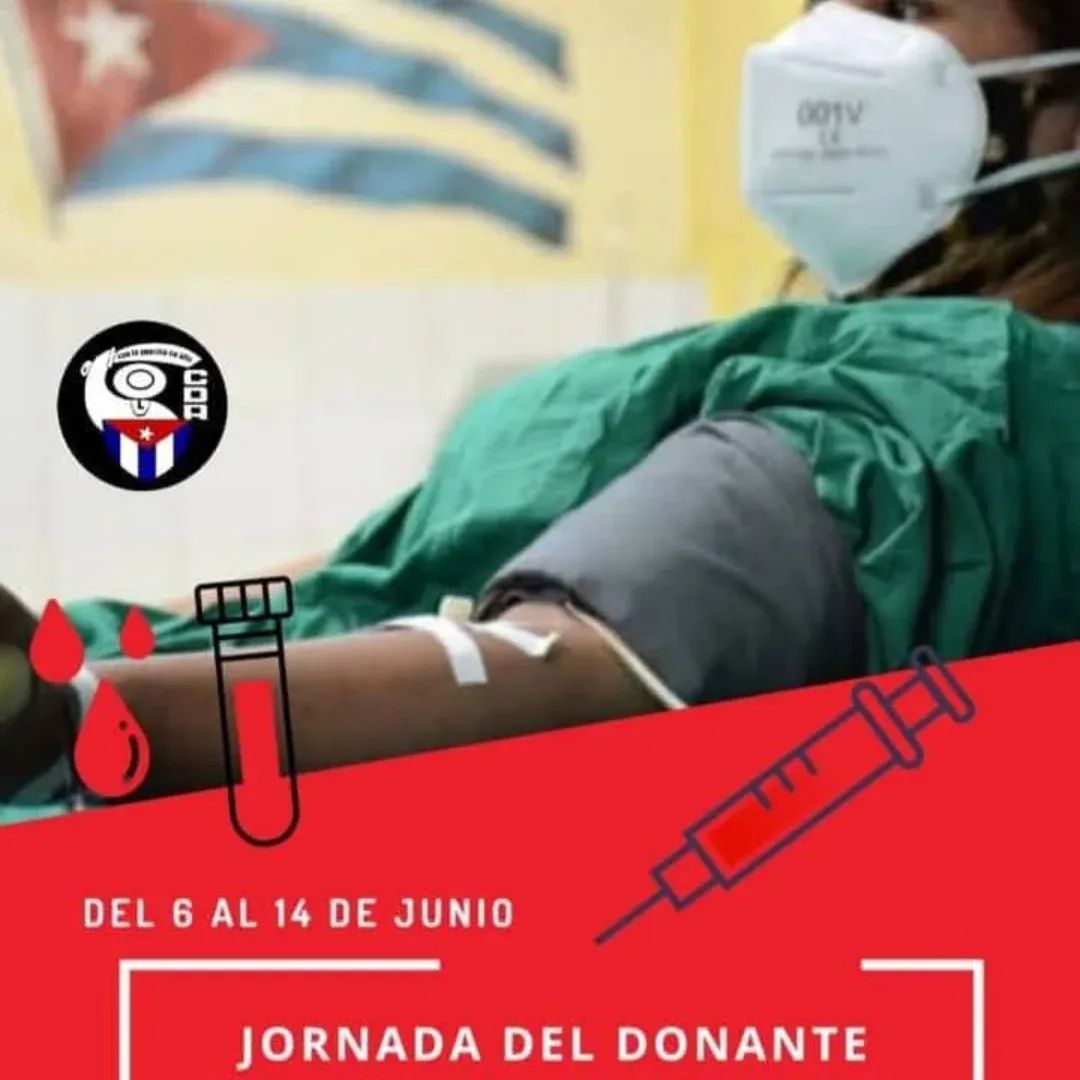 CDR de Cuba (@cdr_cuba) on Twitter photo Buenos días vecino 🌞
♥️💉Continúa desde cada barrio el homenaje a los Donantes Voluntarios de Sangre. 
#CDRCuba #Cuba #DonarSangreSalvaVidas Buenos días vecino 🌞
♥️💉Continúa desde cada barrio el homenaje a los Donantes Voluntarios de Sangre. 
#CDRCuba #Cuba #DonarSangreSalvaVidas