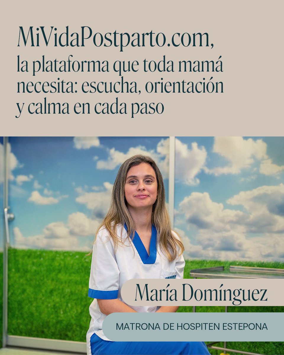 hospiten's tweet image. En #Hospiten damos un paso más en el cuidado materno con MiVidaPostparto.com, nuestra nueva plataforma de apoyo para el primer año tras el nacimiento.🤍

Porque cuidarte también es parte de este proceso especial para ti y tu bebé. ✨

#Postparto #Maternidad #Lactancia