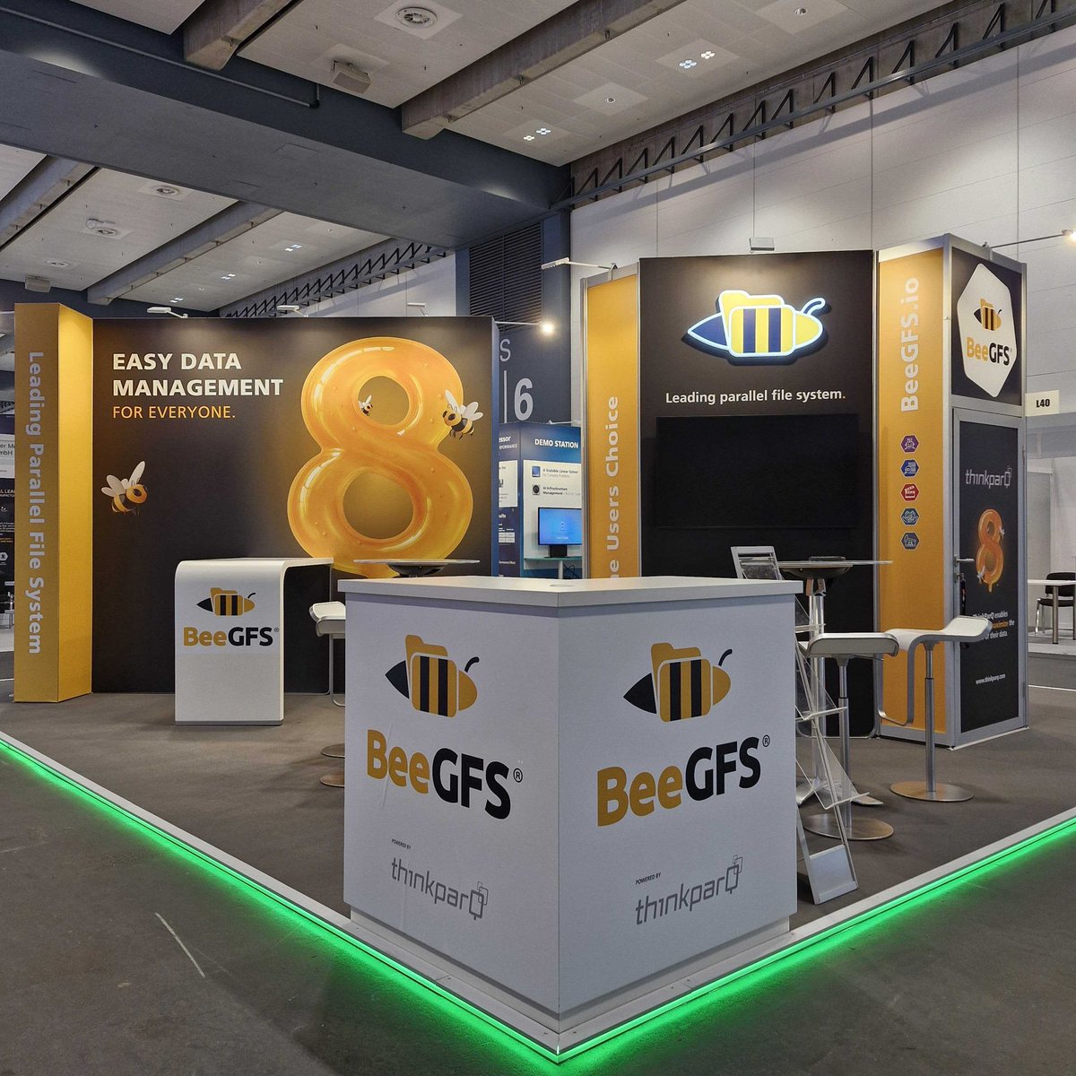 BeeGFS's tweet photo. Hello Hamburg! 🇩🇪🐝 The BeeGFS team is thrilled to be here and ready to kick off an amazing exhibition! Swing by booth L40 to discover what’s new in the world of BeeGFS. While you're there, enter our raffle to win AirPods Pro Max 🎧
#HPC #AI #BeeGFS #BeeGFS8 #ISC25 #ISChpc https://t.co/TjFeeVIH6M