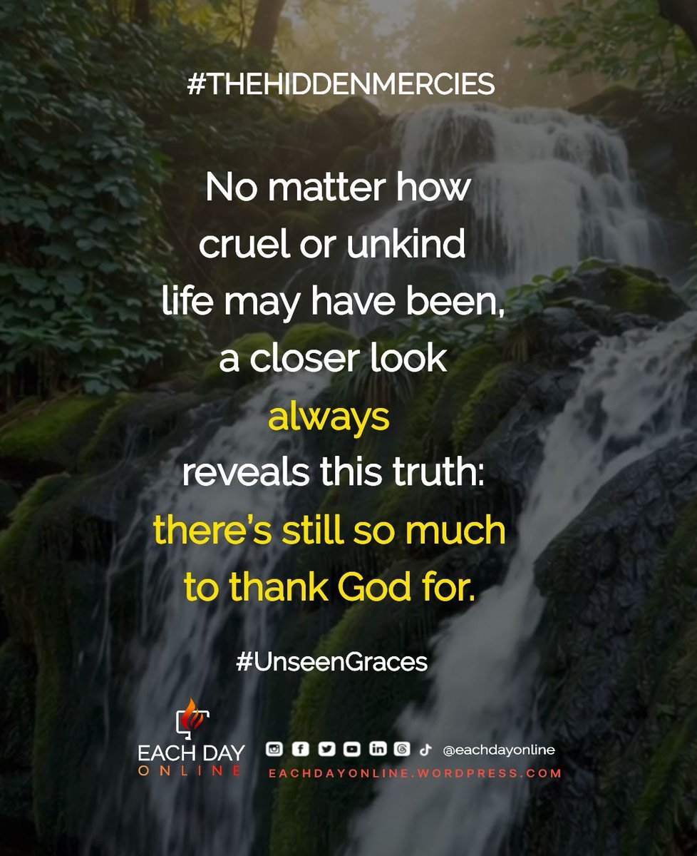 EACHDAYONLINE's tweet photo. Look closer — what’s one thing you’re grateful for, even in the chaos?

 #TheHiddenMercies #UnseenGraces #EachDayOnline #Gratitudeattitude #FaithInAction #SpiritualGrowth  #ChristianLiving https://t.co/qxNa6abxso