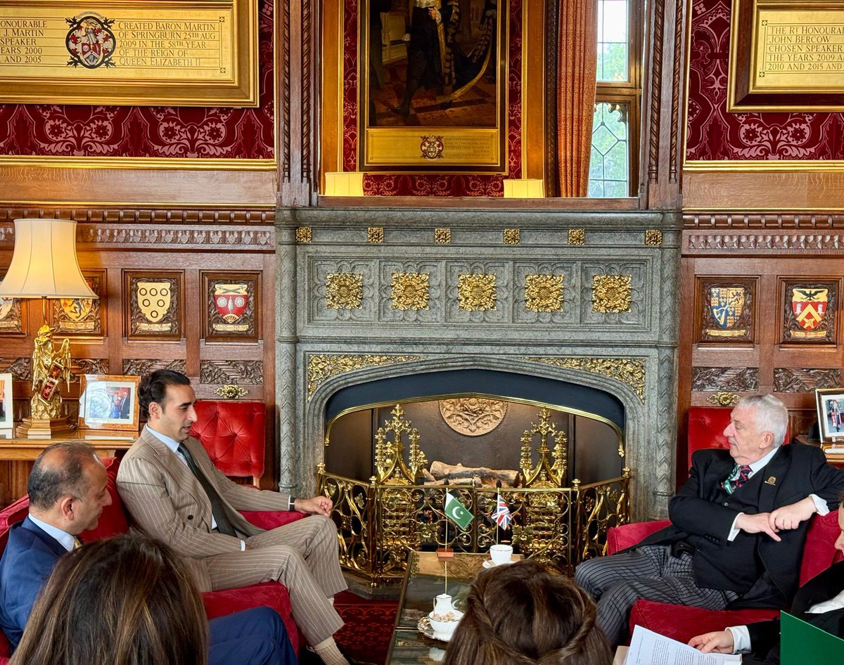 BilawalBhuttoZardari (@bbhuttozardari) on Twitter photo Together with Pakistan’s high-level delegation, I called on Speaker <a href="/LindsayHoyle_MP/">The Rt Hon Sir Lindsay Hoyle MP</a> at the historic Speaker’s House. We underscored the urgent need for peace in South Asia and highlighted the unfinished agenda of the partition, Jammu & Kashmir dispute. Raised serious concerns Together with Pakistan’s high-level delegation, I called on Speaker <a href="/LindsayHoyle_MP/">The Rt Hon Sir Lindsay Hoyle MP</a> at the historic Speaker’s House. We underscored the urgent need for peace in South Asia and highlighted the unfinished agenda of the partition, Jammu & Kashmir dispute. Raised serious concerns