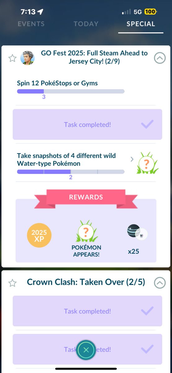 DebbieModica's tweet photo. @NianticHelp  I wasnt able to complete special research at go feast in Jersey city but it changed so I can complete it. The only problem is when spinning the pokestop it’s not registering that I’m spinning it https://t.co/PjV2SDoVTT