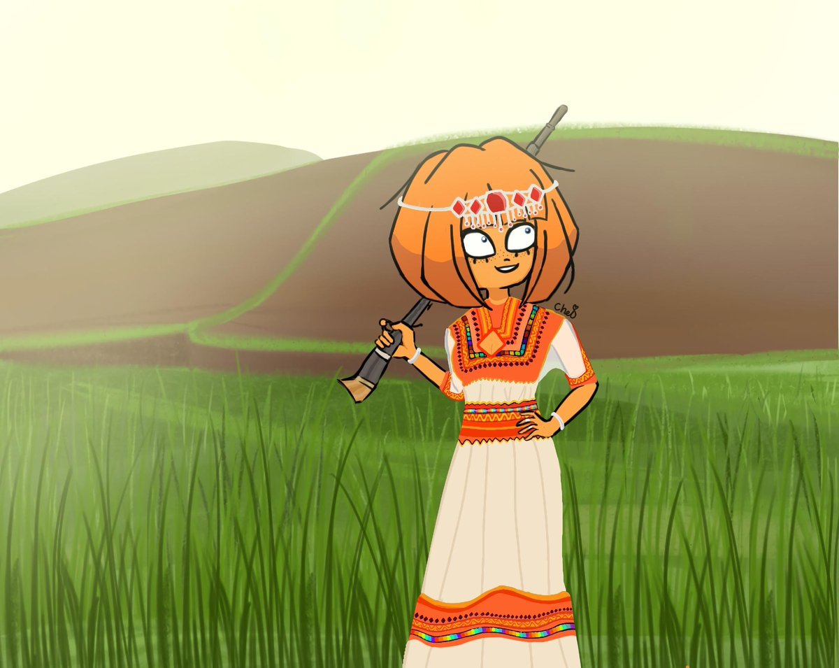 CheiTheEgg's tweet image. Art for the art raffle winner! @Belgianmymy