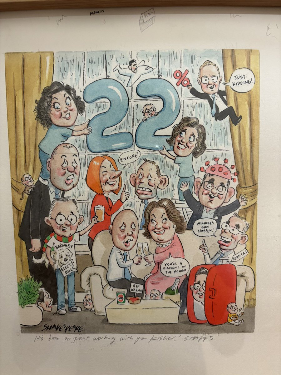 Vale John Shakespeare. An irrepressible talent and one of the kindest people you’d ever meet. Working with him was such a joy and an honour. He’ll be sorely missed.