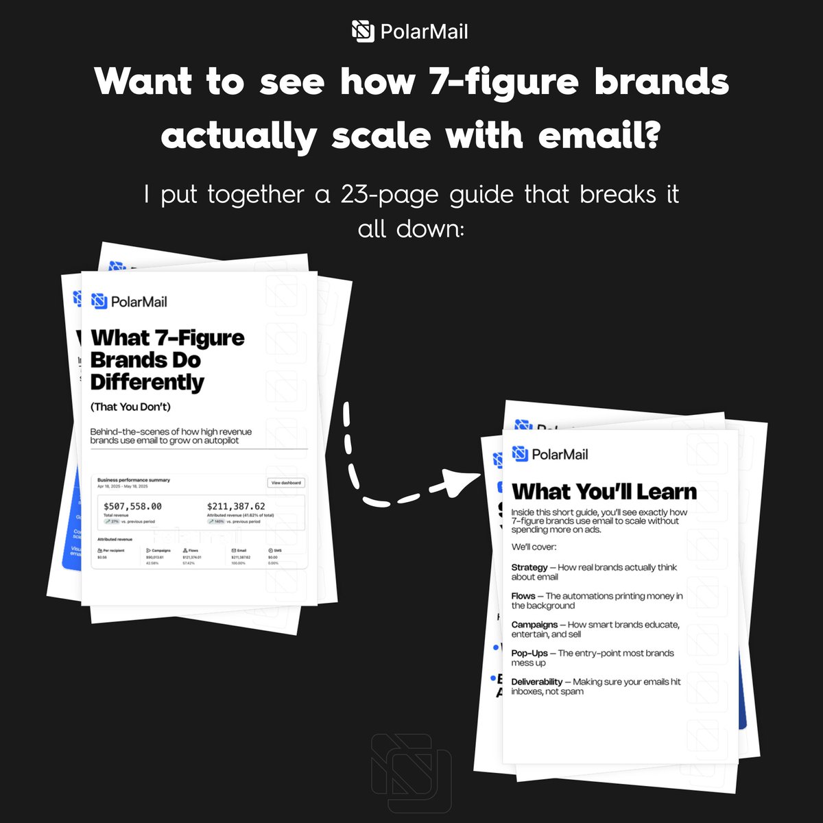 NagyZsomb0r's tweet image. Want to see how 7-figure brands actually scale with email?

I put together a 23-page guide that breaks it all down:

• Flows that print money
• Campaigns that entertain + convert
• Pop-ups that don’t suck

Want it?

Repost + Like + Comment &quot;Guide&quot; and i&apos;ll DM it to you