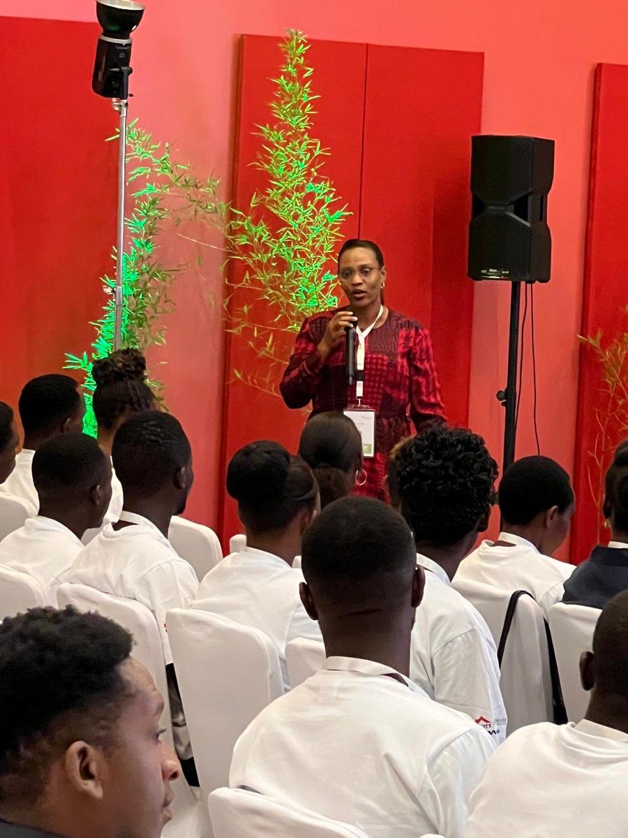 #ACAT2025, Youth mentorship on Branding: “Learn from the best, read, seek mentors, grow everyday to make ur brand stand out. A brand is a Customer’s gut feeling about a product, service or a company” Rose MUKANTABANA Akazi Kanoze Access ⁦<a href="/Ak_Access/">Akazi Kanoze Access (AKA)</a>⁩