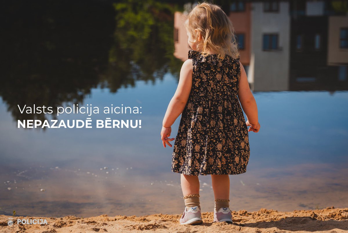 Tikai sekunde… tik maz vajag, lai ūdens prieki kļūtu par trağēdiju. Ūdens nav spēle – tā ir vide, kur uzmanība nedrīkst pazust pat ne uz mirkli.

Lai novērstu nelaimi:
🤝🏼 nekad neatstāj bērnu vienu pie ūdens – ne uz sekundi;
💡 māci bērnam drošības noteikumus pie ūdens jau no