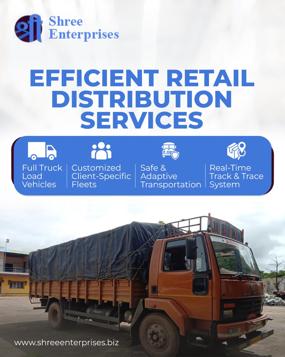 SHREEENTER62066's tweet image. Need a distribution partner that you can trust? Shree Enterprises provides efficient retail distribution with a modern edge. 

🌐 shreeenterprises.biz

#retaildistribution #fulllogistics #supplychainsolutions #indiadelivery #transportationindia #shreeenterprises #b2bdelivery