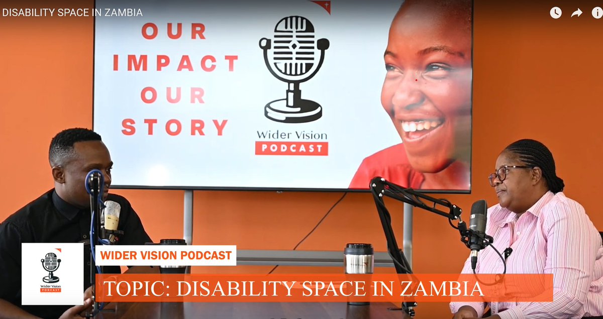 Join us as we explore Zambia's disability landscape! We discuss challenges, inclusive language, and the vital work of @WorldVisionZambia. Featuring Doreen Chizyuka, a specialist in disability advocacy. bit.ly/44b5UWc