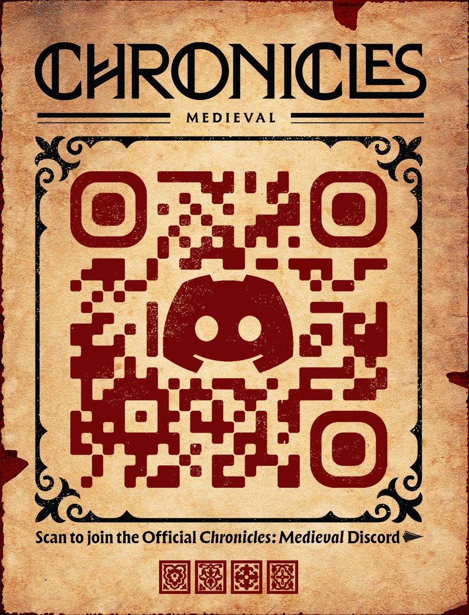Chronicles1313's tweet image. Join the official Chronicles: Medieval Discord! discord.gg/ChroniclesMedi…