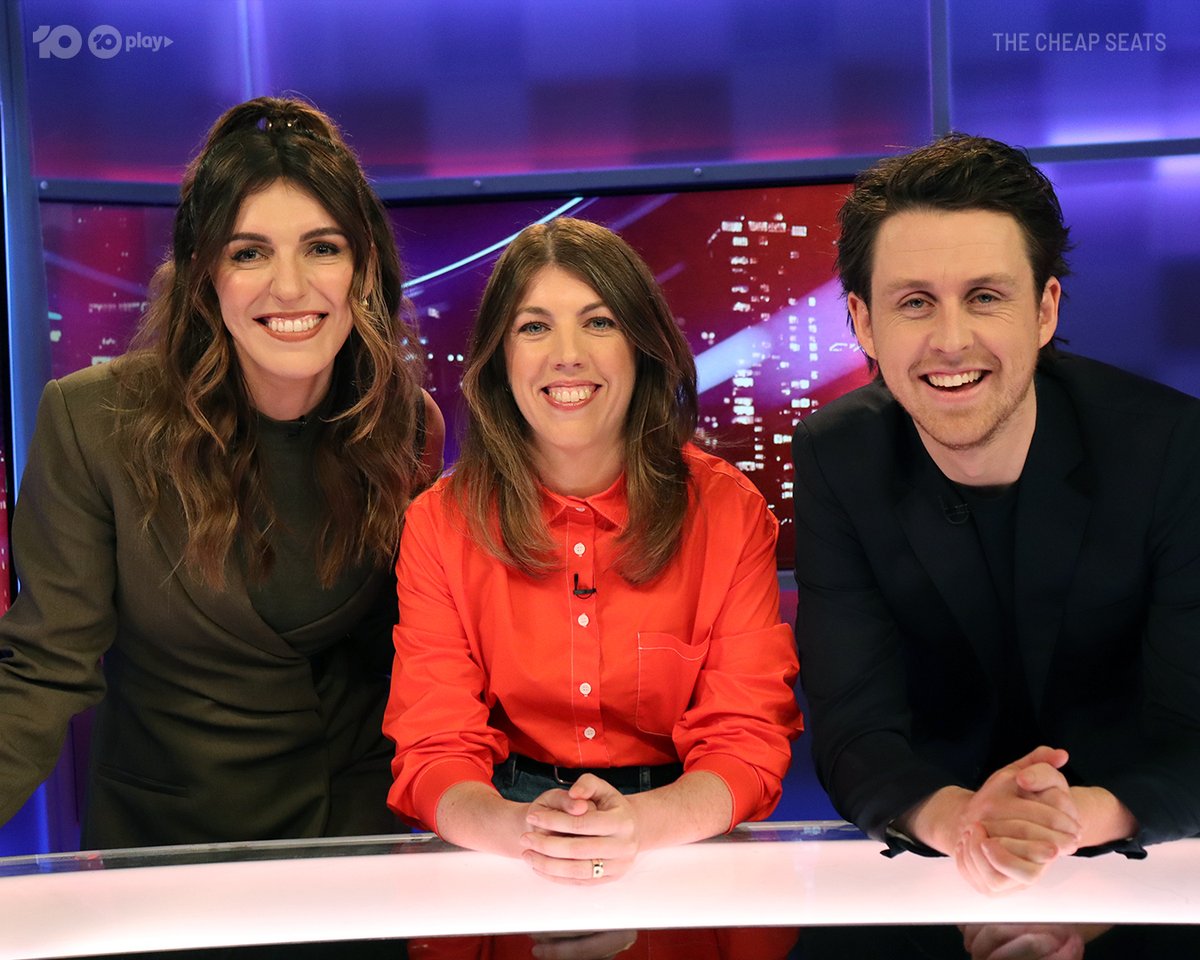 Huge thanks to Eddie Perfect and Alex Ward for joining us at the desk tonight!

Missed it? Watch the full episode shortly on 10Play!

10play.com.au/the-cheap-seats