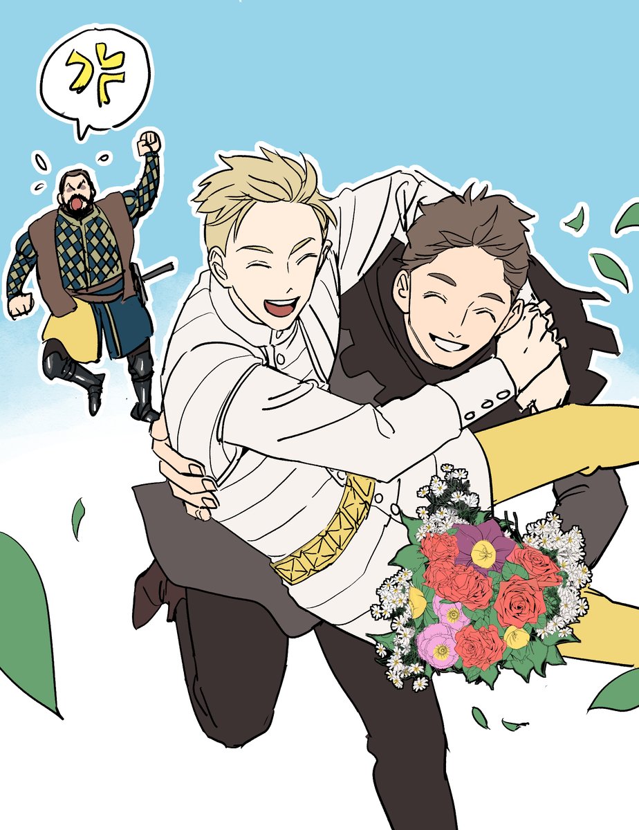 _Eotato's tweet image. hansry week 개같이 늦었지만 하튼 헨리한스 결혼해라....