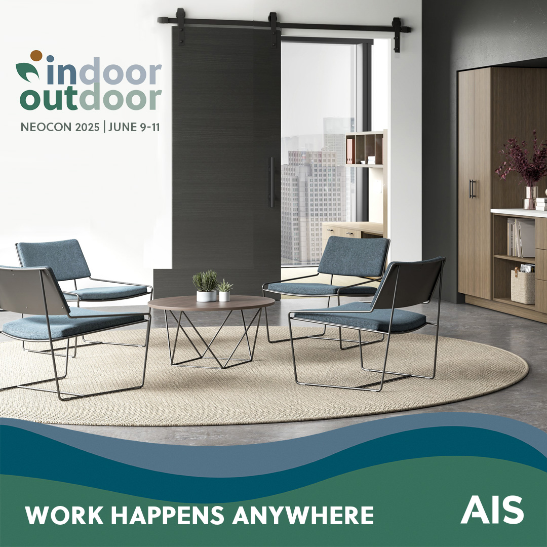 Visit AIS on the 3rd Floor of the MART!

We’re here to support you with smart solutions, a problem-solving mindset, and care for the communities we serve.

Let’s build something great together!

Visit: ais-inc.com/neocon-2025

#OfficeFurniture #AISFurniture #NeoCon