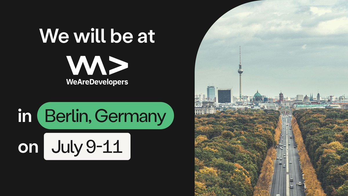 LavinMQ is headed to WeAreDevelopers 2025 in Berlin this July! 🚀

Visit our booth to chat about message queuing &amp; scalable systems. Don’t miss our workshop: “Microservices in Action – Build &amp; Connect Microservices with AMQP.”

#lavinmq #wearedevelopers #techconference #berlin