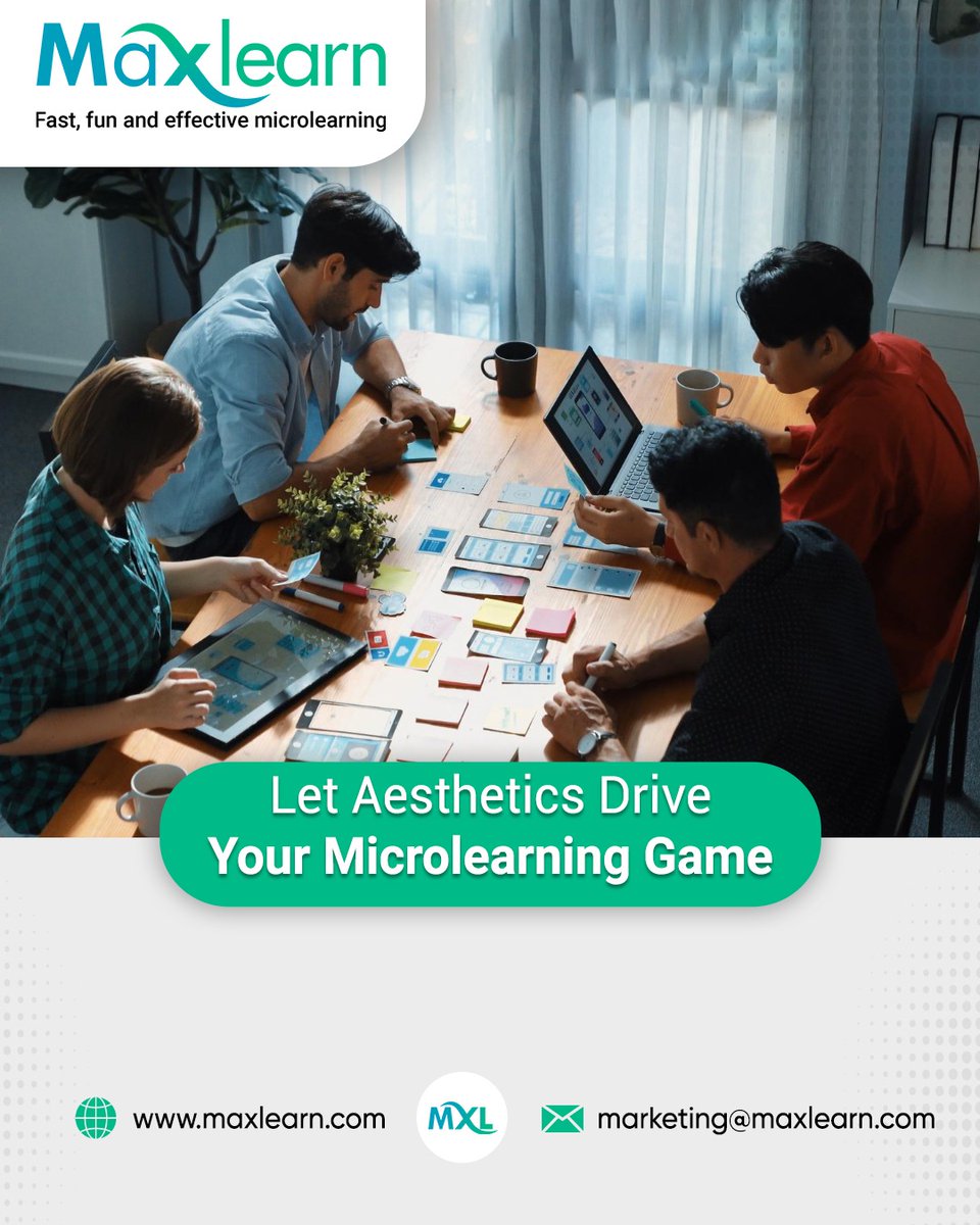 maxlearn_global's tweet image. Want learners to feel joy, flow, or challenge? Use MDA to reverse-engineer those emotions in your microlearning game design. Click to know more… maxlearn.com/blogs/hunickes…

#aidrivenmicrolearning #chatgpt #hunickesmdaframework #mdaframework #microlearninggames