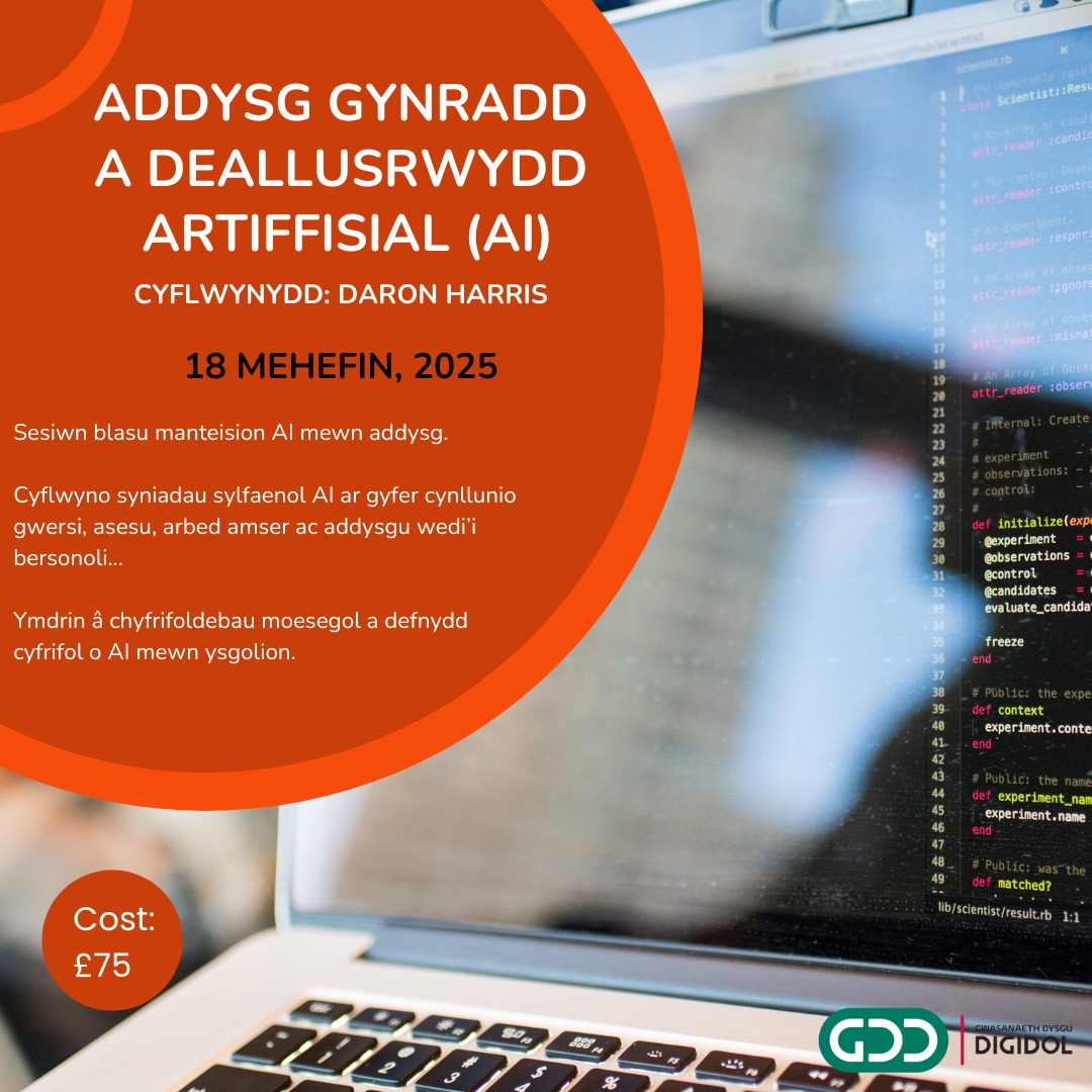 I archebu eich lle
tinyurl.com/yveadawu
Cyrsiau Mis Mehefin 2025