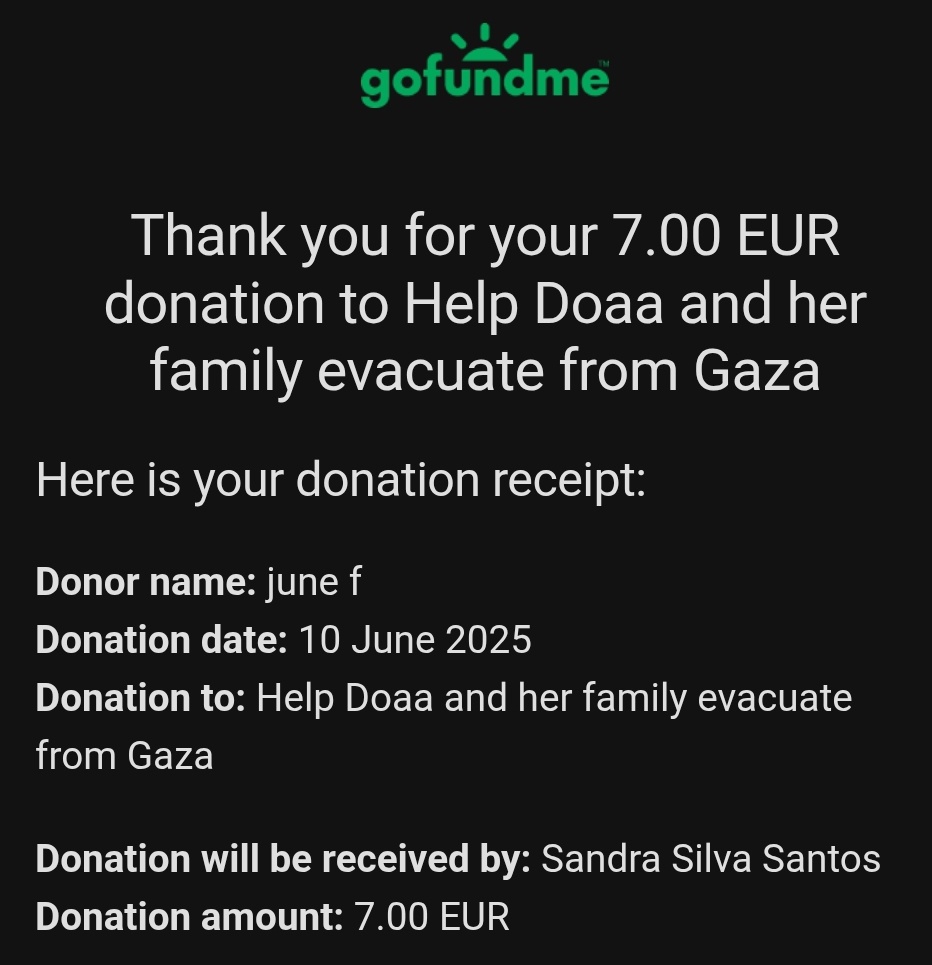 doaa's fundraiser got a few generous donations recently. can we make sure not to let it go stagnant again?
please match my donation if you can. 
gofund.me/104ddffb
