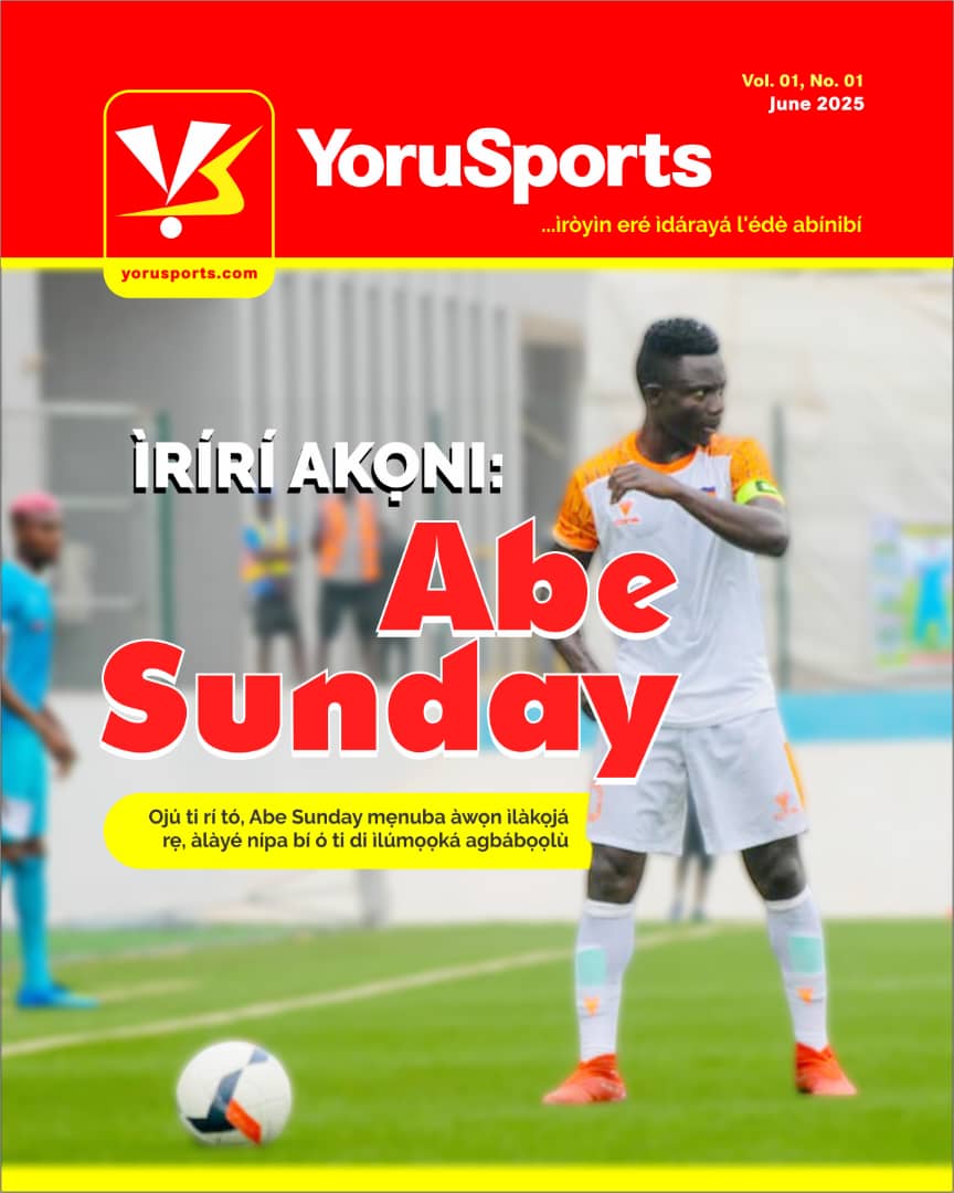 Yorusports's tweet photo. Ó ti yá!!!  https://t.co/3SsxHN58H2
"Láti kékere ni mo ti fẹ́ràn bọ́ọ̀lù aláfẹsẹ̀gbá, kódà èmi àti bàbà mi jìjọ máa ń gbá bọ́ọ̀lù ní àdúgbò"

"Mi ò kábàámọ̀ pé Sunshine Stars nìkan ni mo gbá bọ́ọ̀lù fún ní Nigeria, sùgbọ́n..."

@sportingshina @OloriSports @arojinle3 https://t.co/Bk41ubl1PI
