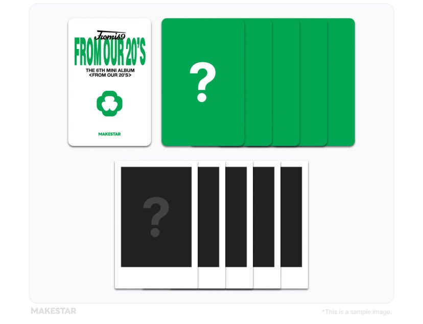 Poca4u's tweet photo. [WTS fromis_9 PH GO] 

🍀fromis_9 6th mini album
⏱️from our 20's Photobook Version
With POB from Makestar

Random ver-₱950
Set-₱2750 
MOD-J&amp;T
MOP-Gcash
DOP-June 23
FETA
ALL IN EXCEPT LSF
packaging is included 

DM for order's

#DreamstationGO https://t.co/aFuyKeUGJx