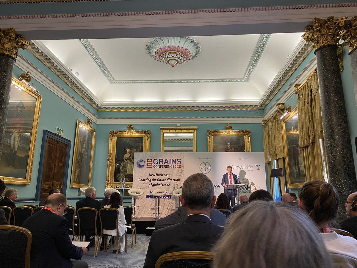 At <a href="/IGCgrains/">International Grains Council</a> 2025 conference in London!