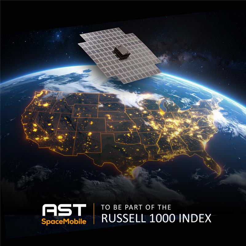 AST_SpaceMobile's tweet image. AST SpaceMobile Set to Join the U.S. Large-Cap Russell 1000® Index
feeds.issuerdirect.com/news-release.h…