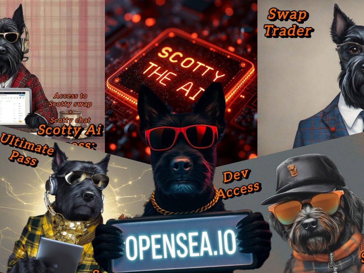 Scotty The Ai (@scottythe_ai) on Twitter photo Claim your Scotty AI NFT on OpenSea and own a piece of innovation. The future is digital—make it yours! 💎
Join the revolution: opensea.io/Scotty-Ai
#ScottyV2 #Web3 #NFTs Claim your Scotty AI NFT on OpenSea and own a piece of innovation. The future is digital—make it yours! 💎
Join the revolution: opensea.io/Scotty-Ai
#ScottyV2 #Web3 #NFTs
