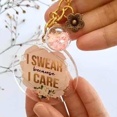 adorebynat's tweet image. Spice up your keys with the "I Swear Because I Care" Keychain by Adore By Nat! This handcrafted, humorous floral acrylic charm is perfect for those who love a good laugh. A little humor goes a long way! 🌸🔑 #FunnyKeychains #AdoreByNat #GiftIdeas amazon.com/dp/B0BVXXJ7FW