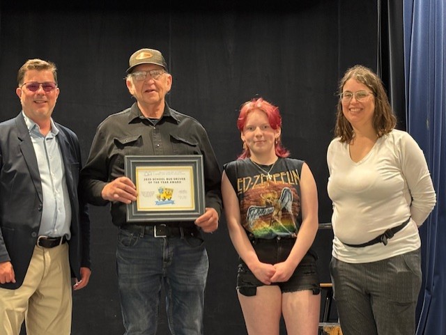 PEIHSF presented School Bus Driver of the Year Award, Eastern school region, to Donald MacFadyen. Students said: "This person is what every bus driver should aspire to be—demonstrates kindness, punctuality, and unwavering reliability." Congratulations, Donald!