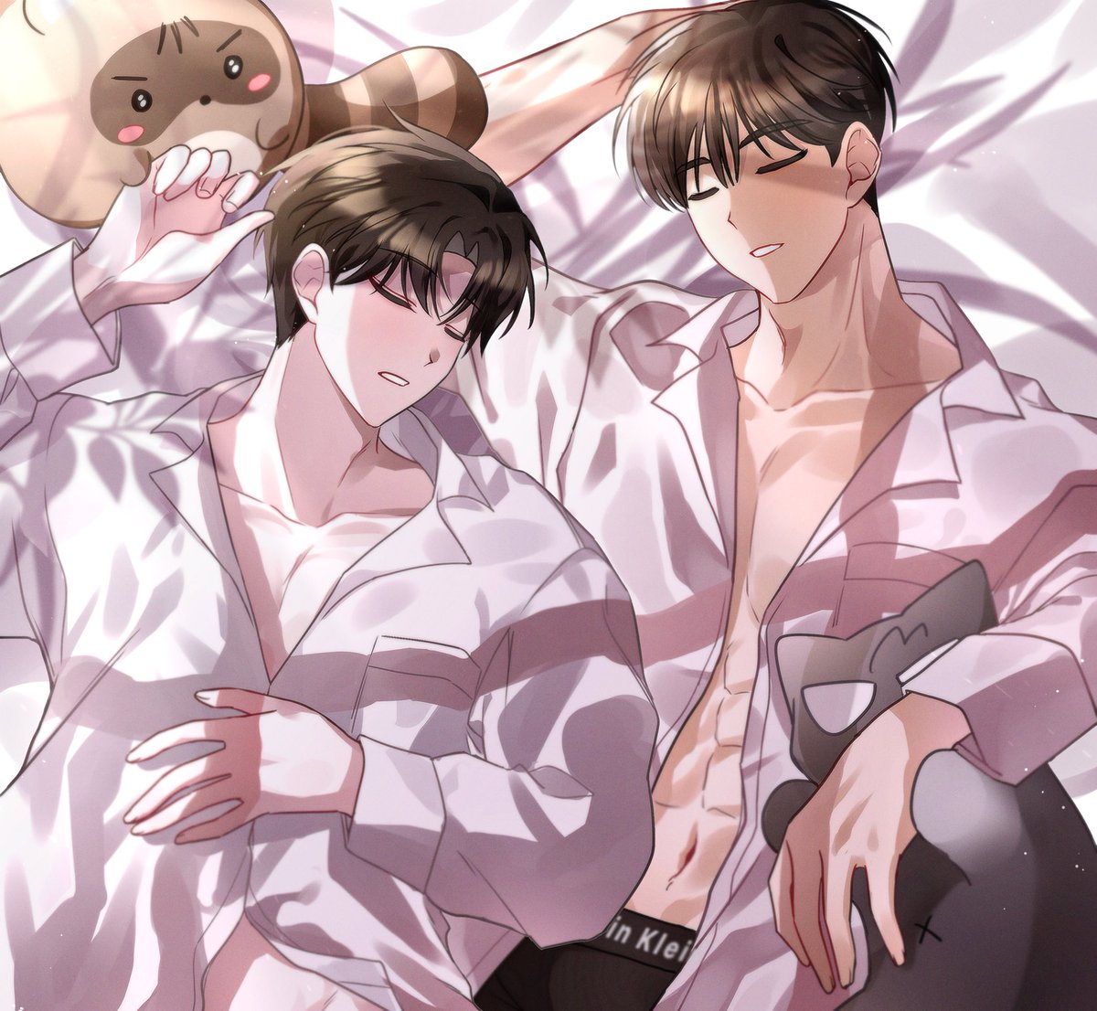 낮잠자는 빵준
어차피 판매용도 아니어서 포토카드용으로 그린 그림 합본 공개해봅니다 ◠ ◠ ///