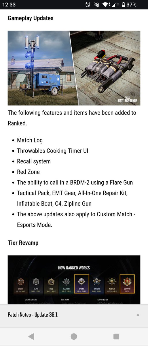 Emt and tanks in ranked 😂 match log...throwable ui...