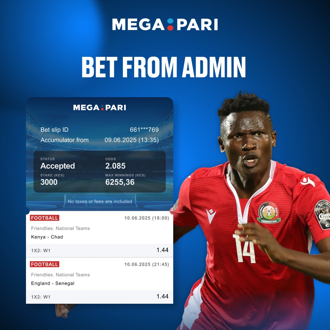 mpari_kenya's tweet image. You already know what time it is 😍 #BetFromAdmin

Win on this selection and more here&amp;gt; megapari.media/4l0hido

#megapari #England #Kenya #WinBig