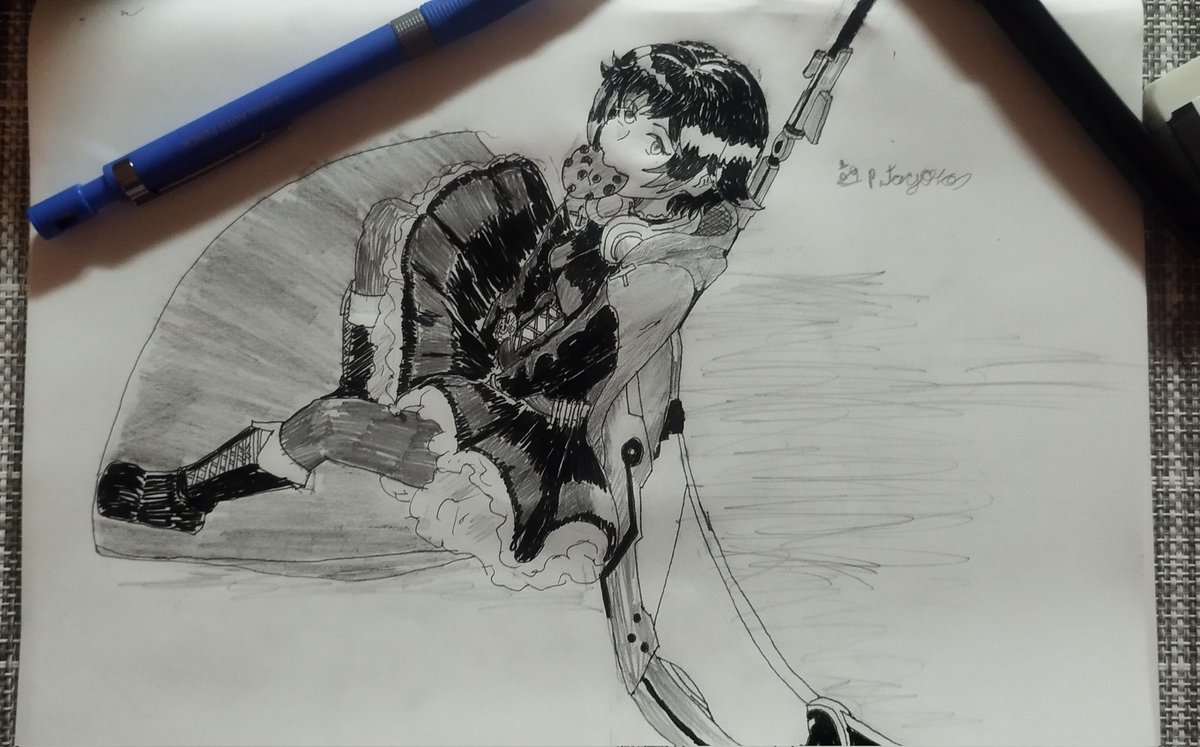 Pittagor4s's tweet photo. Lovely And Striking Like A Rose.❤️ #RWBY #RubyRose
#RWBYfanart #sketches #tradicionalart #draw #redlikeroses https://t.co/r6TLz3lgjv