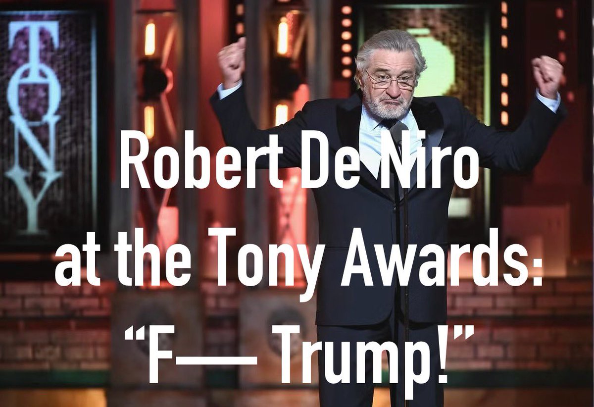 Do you stand with Robert De Niro ?
Yes or No