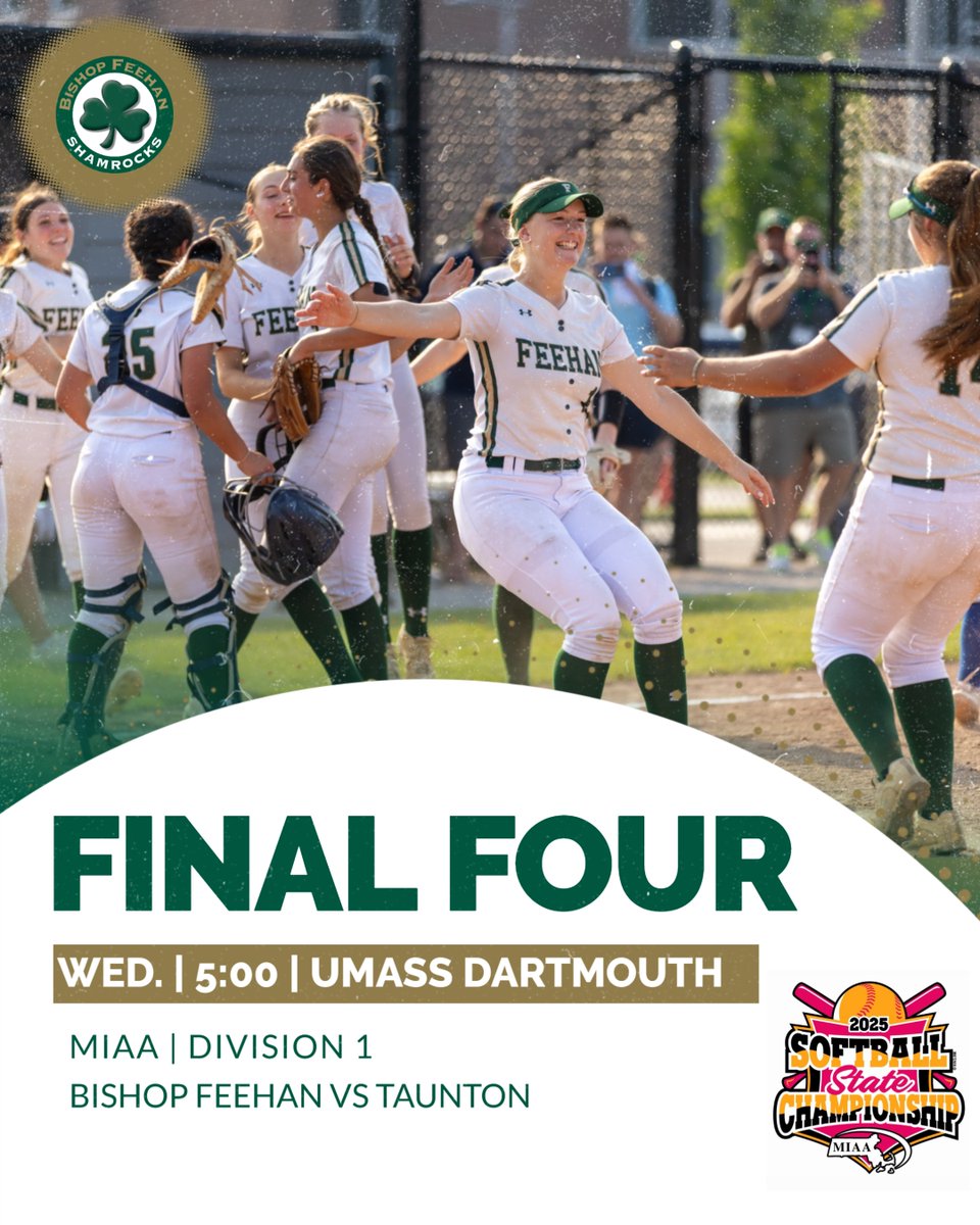 Softball is heading to the <a href="/MIAA033/">MIAA</a> Division 1 Final Four!
📅Wednesday, June 11
⏰5:00
📍UMass Dartmouth
🎟️gofan.co/event/3684544?…
Student Fan 🚃forms.gle/UKqc2SGJaBr6Fh…