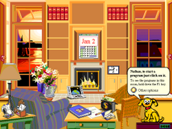 petermillett's tweet photo. @stevemaythe1st Yeah. It’s memorable. They produced ‘Microsoft Bob’ a few years prior. But after that failed they took all their little clippy type widgets and stuffed them into Office ‘97. https://t.co/PHn0rFEIMk
