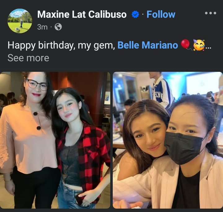 ATE MAX!!! 🥹🫶🏻 

BORN TO BELLEOOM

#ItsHer23rdBELLEday
#HappyBirthdayBelle
#BelleMariano
