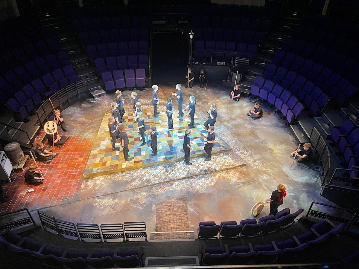 Today we have been joined by local schools for our RSC Sharing Day performance of The Tempest as part of our RSC Associate Schools Programme.
It's so fantastic to see all the young people enjoying and taking part in this project.