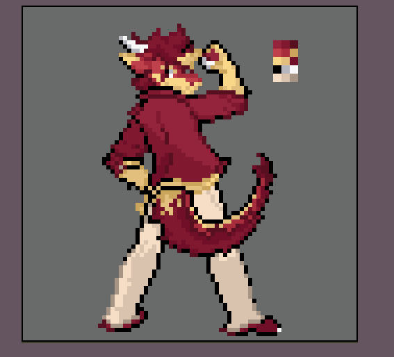 randy_drahut's tweet photo. Battle! Trainer Drahut
Sprite que hice estilo Pokemon, espero les guste 🍎🐲 https://t.co/X4920yeYjs