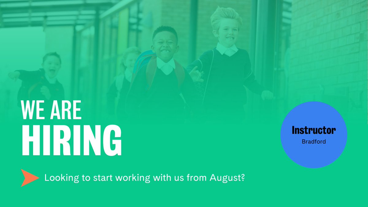 Now hiring in Bradford: Education Instructor / Mentor
£25,500 salary (£24,032 pro-rata) + up to £2,000 bonus.

Term-time contract, paid training, Mon-Fri role.
Apply now: indeedhi.re/4jFVOBm

#Jobs #Bradford #Veterans #EducationJobs #CommandoJoes