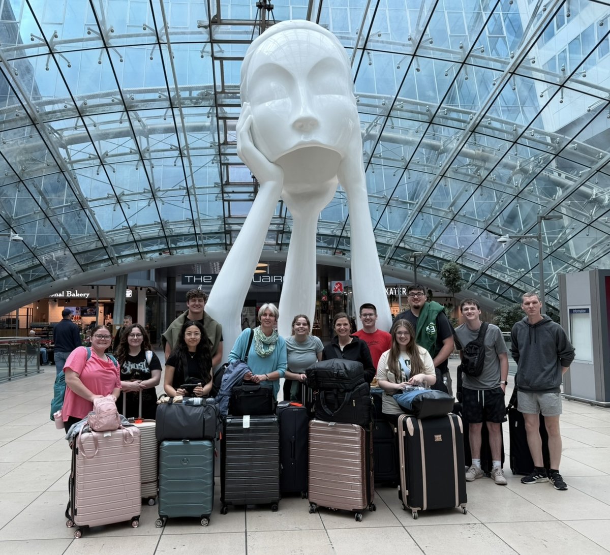 Guten tag, Deutschland!

A delegation of Arkansas Tech University students and faculty members are participating in a study abroad trip to Germany this month. They will interact with peers at Technische Hochschule Mittelhessen University of Applied Sciences in Giessen, Germany.