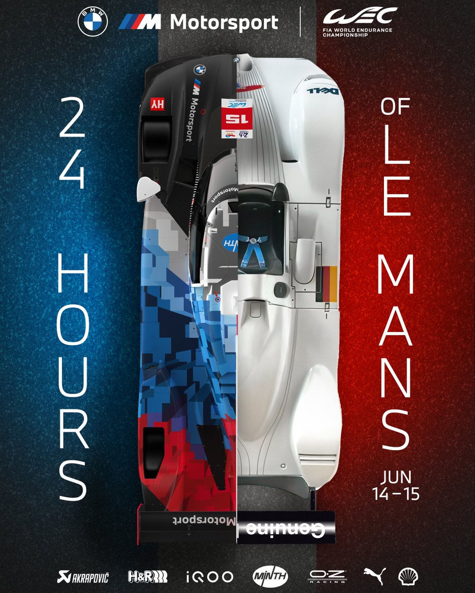 The world’s biggest motor race is here. The hype? Maximum. Sleep? Cancelled.

At Le Mans, drivers become heroes. Cars turn into legends. It’s time for the big show — the 24 Hours of Le Mans. And we’re ready to leave it all on the track.

→ Gen M, back your squad. loud &amp; proud.