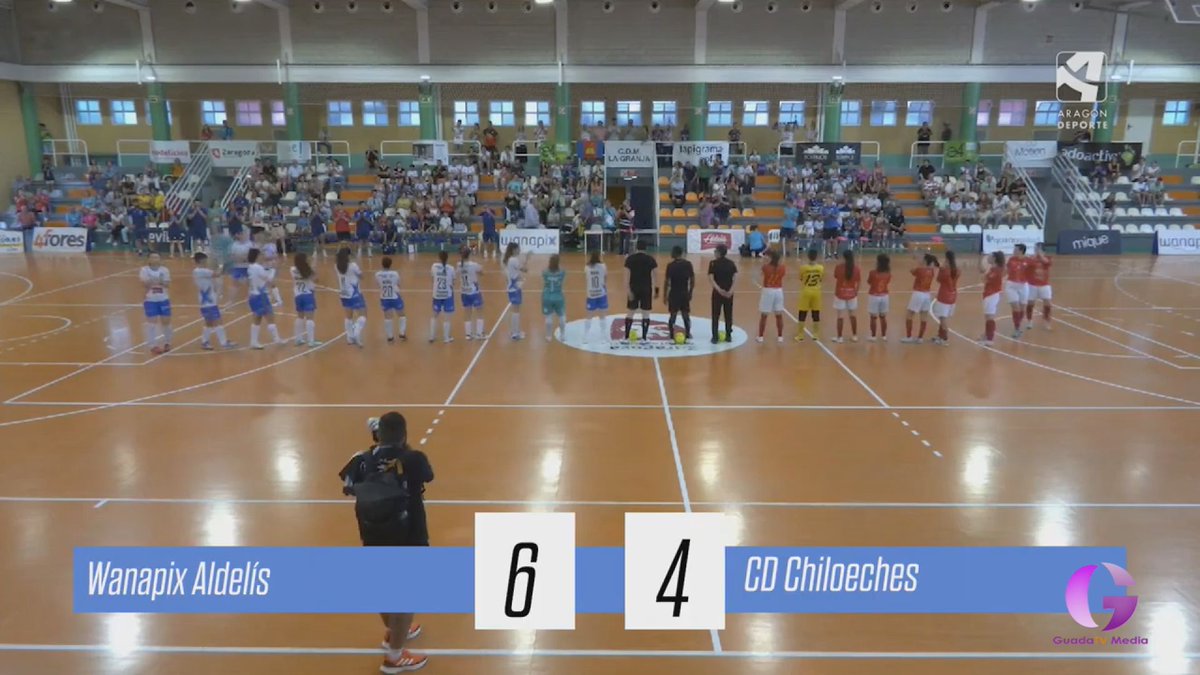 CANALGUDEPORTES's tweet photo. El @CDChiloeches se clasifica para la final por el #ascenso pese a perder en #Zaragoza.
El equipo tuecho se la jugará el sábado, a partir de las 18,30 horas en casacontra el #Bembrive, campeón del grupo primero
Noticia completa👉 https://t.co/8MypJTNvyy https://t.co/3Ef4p2a06O