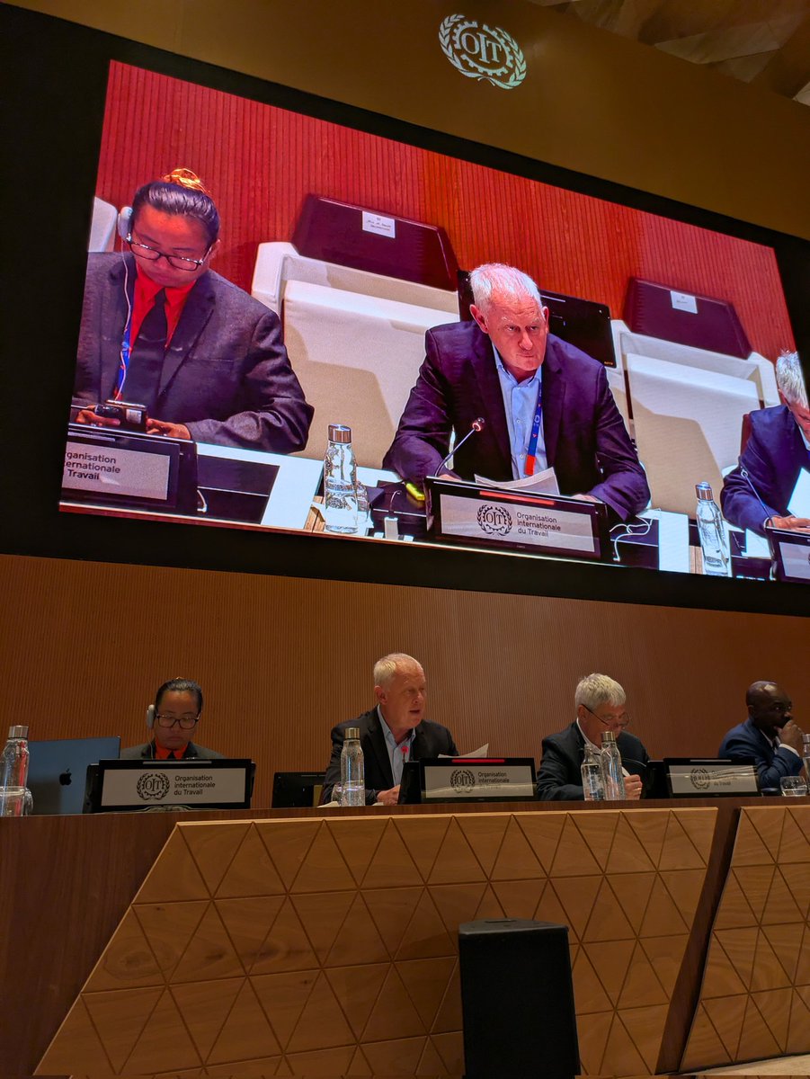 ITUC (@ituc) on Twitter photo 🗣️“Trade unions are the largest democratic force in the world.” <a href="/luc_triangle/">Luc Triangle</a>
Stronger unions = safer workplaces, fairer wages, and a healthier democracy. 💪🏽🗳️⚖️
#ForDemocracy #RightsIndex25 #ILC2025
📺LIVE: pulse.ly/j5xkrmuew5
📰Find out more: ituc-csi.org/global-rights-… 🗣️“Trade unions are the largest democratic force in the world.” <a href="/luc_triangle/">Luc Triangle</a>
Stronger unions = safer workplaces, fairer wages, and a healthier democracy. 💪🏽🗳️⚖️
#ForDemocracy #RightsIndex25 #ILC2025
📺LIVE: pulse.ly/j5xkrmuew5
📰Find out more: ituc-csi.org/global-rights-…