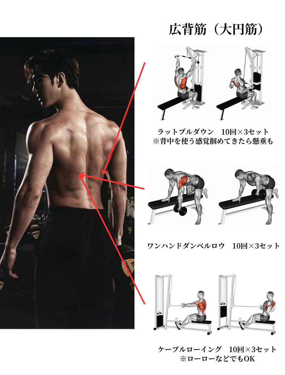 男らしい『逆三角形の肉体』で自信をつけたいなら