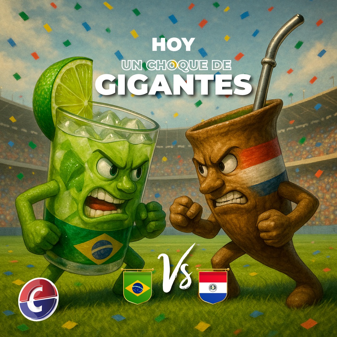 ¡Hoy es día de fútbol! 🇵🇾⚡🇧🇷 
¿Cuál es tu pronóstico para el partido? 🔥