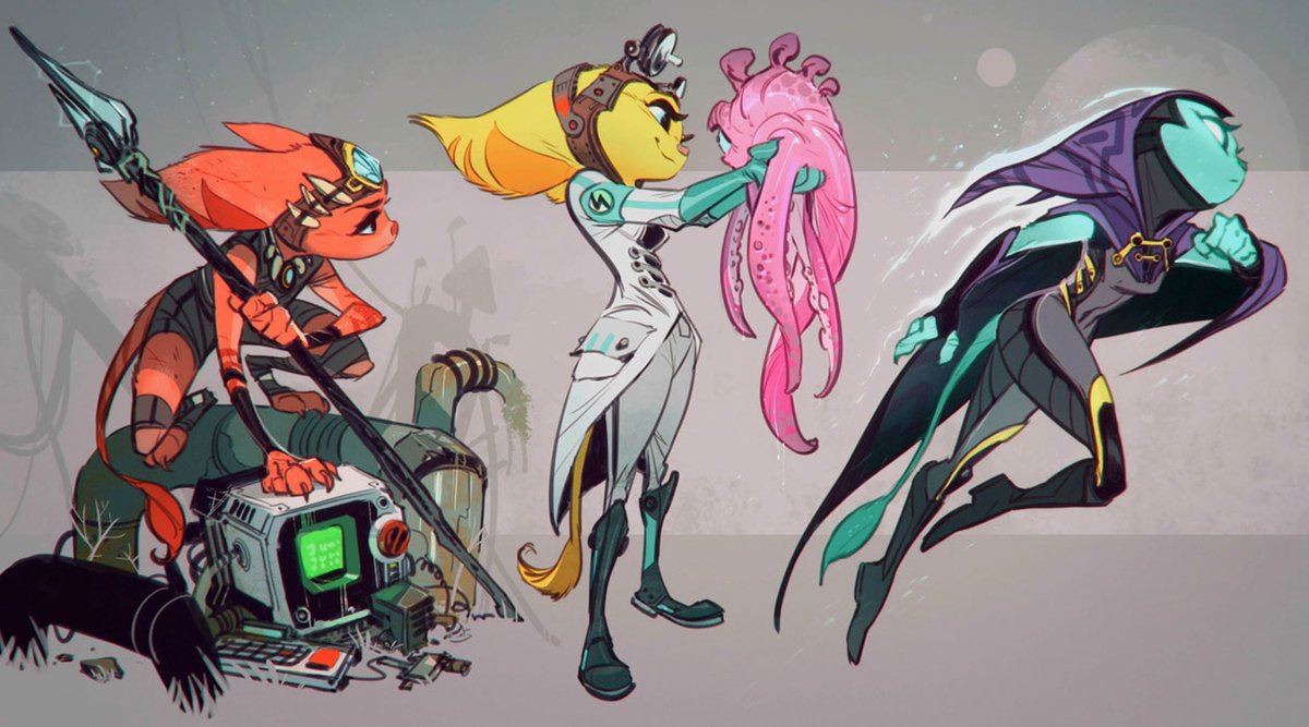 Maniedigiart's tweet photo. @REDRatchet1 Give me back the others lombaxes Insomniac https://t.co/ZrXR2hslPM
